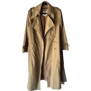 Vintage Weather wise Tan‎ Trench Coat Classic size 9/10